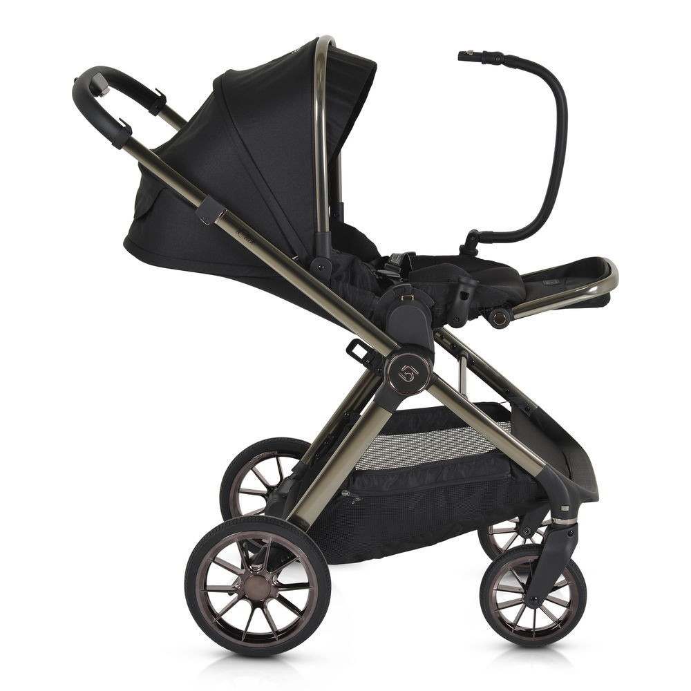 Cangaroo - iCLICK Babakocsi 3in1 22kg, One Touch System FEKETE