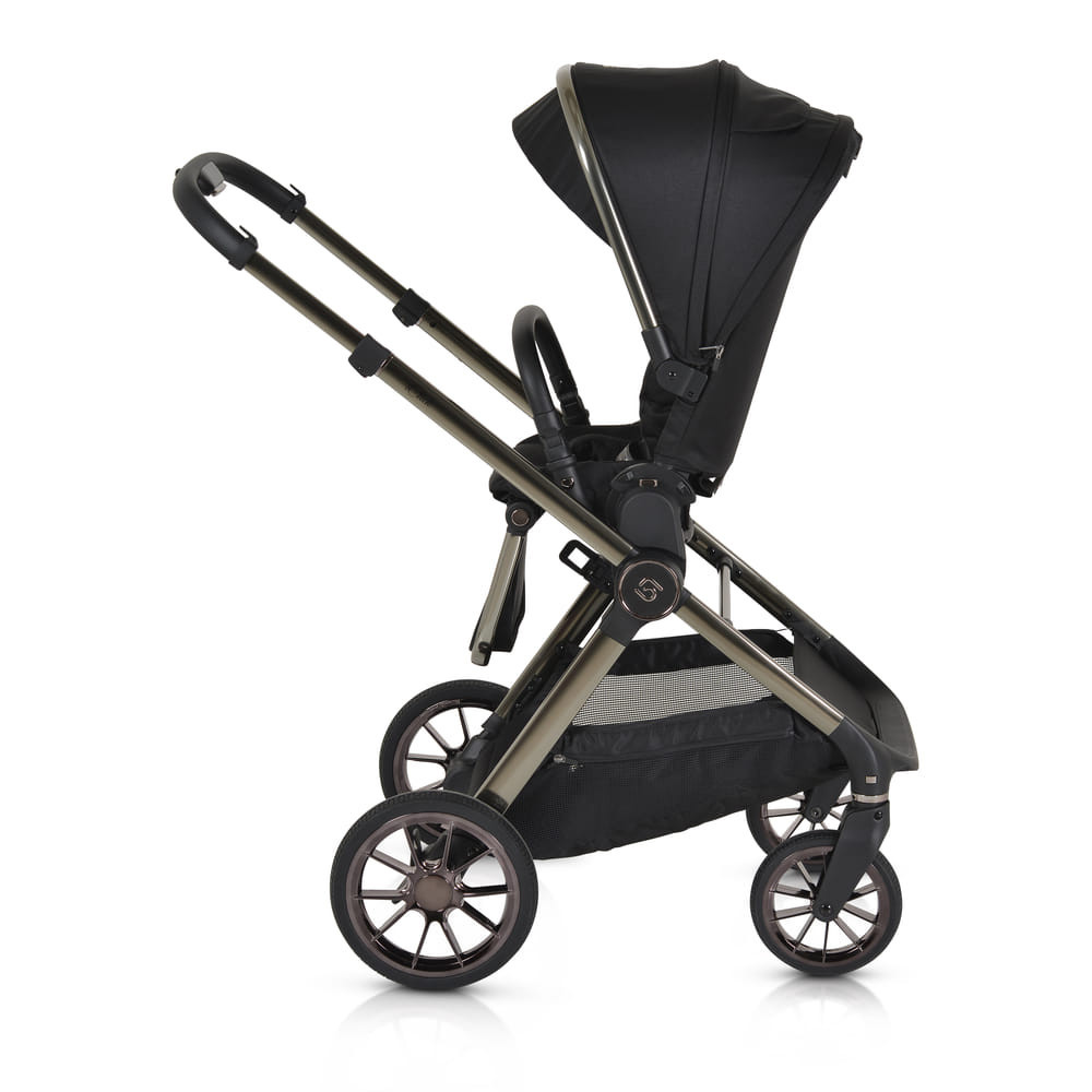 Cangaroo - iCLICK Babakocsi 3in1 22kg, One Touch System FEKETE