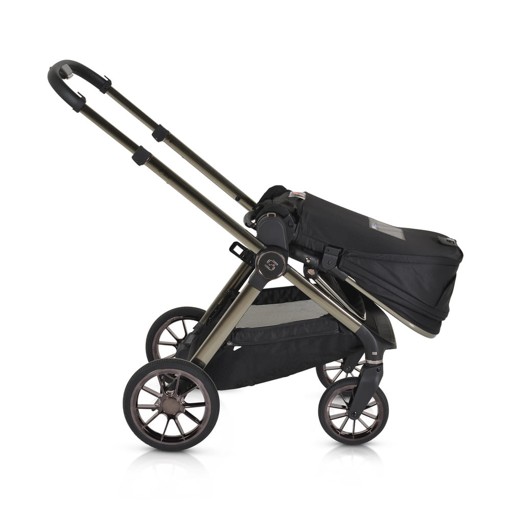 Cangaroo - iCLICK Babakocsi 3in1 22kg, One Touch System FEKETE