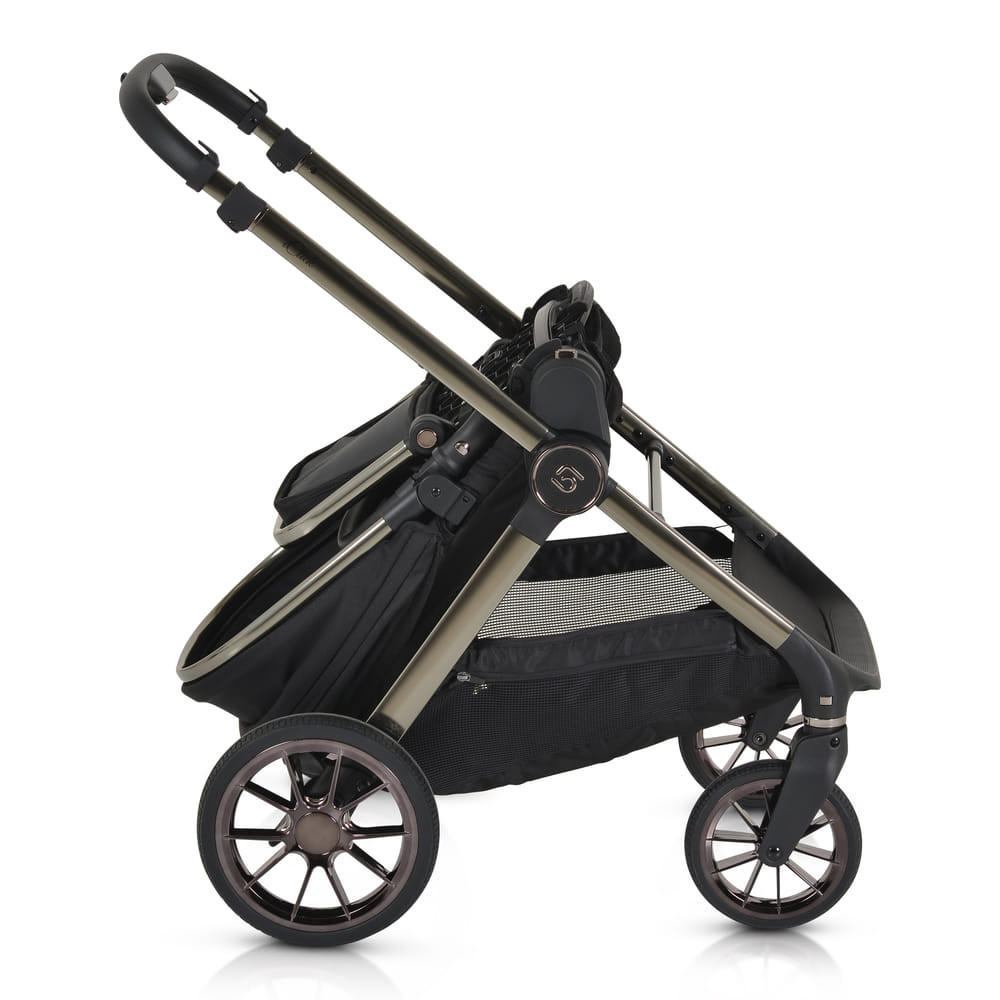 Cangaroo - iCLICK Babakocsi 3in1 22kg, One Touch System FEKETE