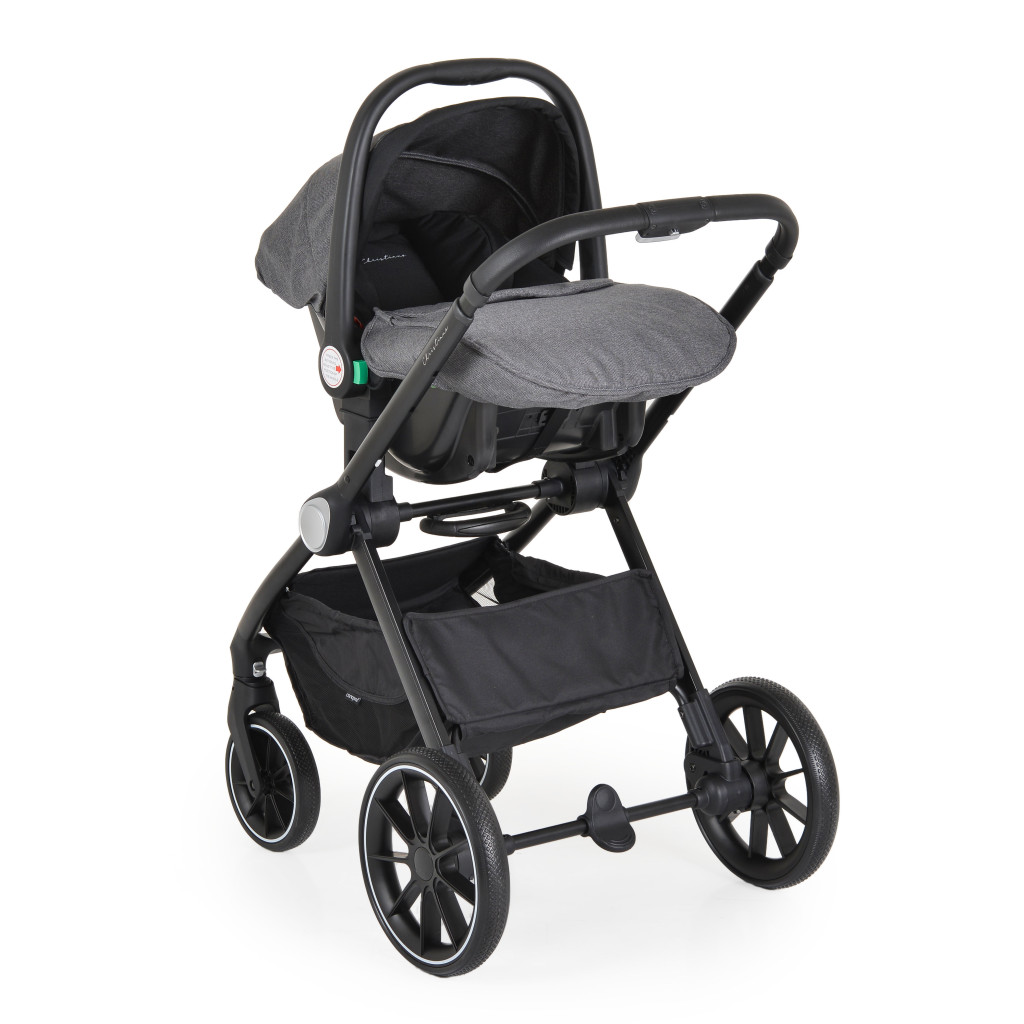 Cangaroo Christiano - Sötét Szürke Babakocsi 0-22kg