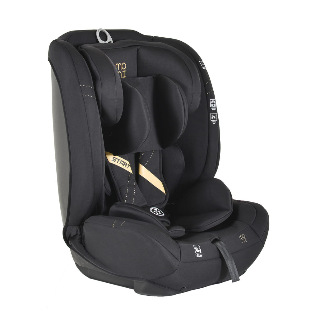 Moni - START autósülés 76-150cm I-SIZE, ajándék takaróval FEKETE