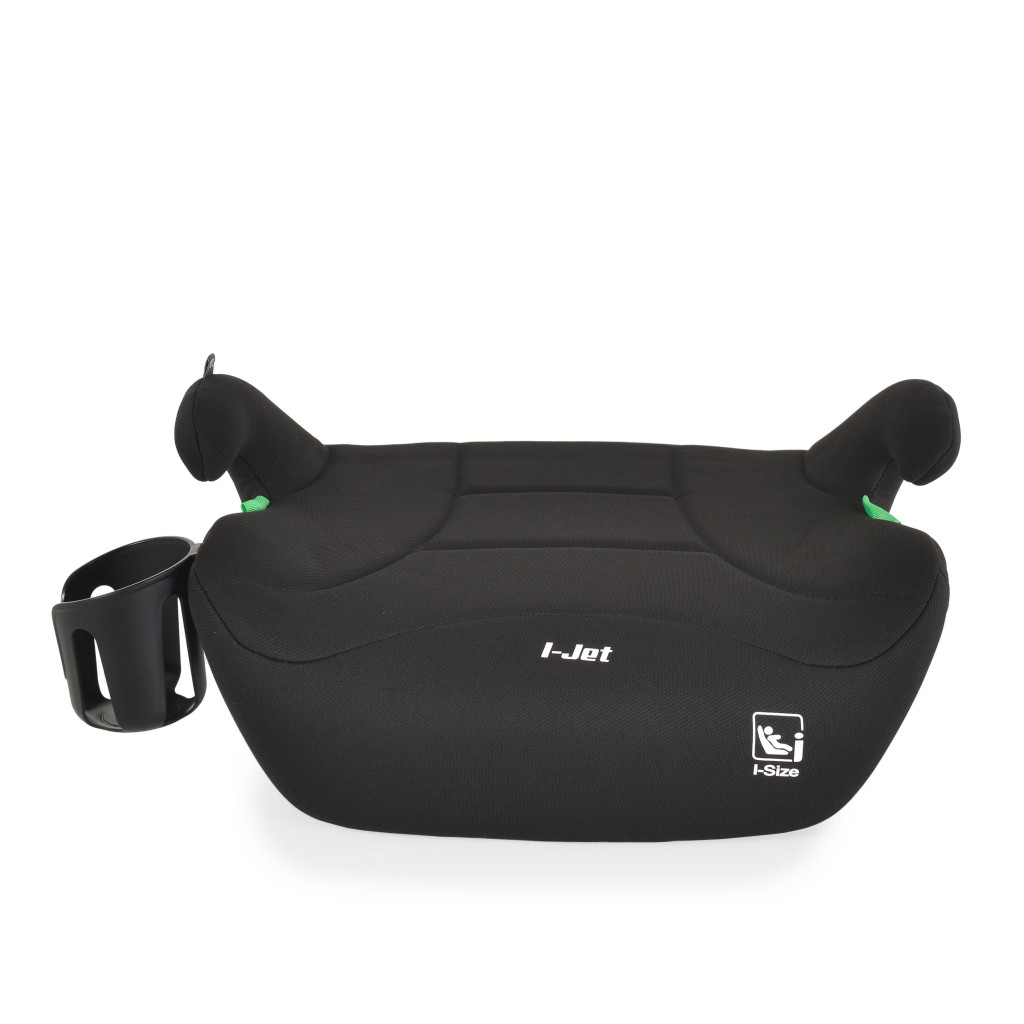Moni I-Jet - 125-150cm I-SIZE ISOFIX Ülésmagasító Fekete – ülésmagasító