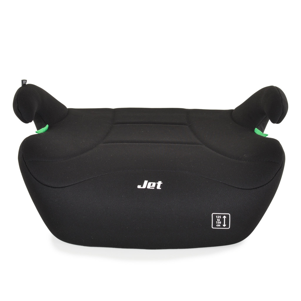 Moni Jet - 125-150cm Black I-SIZE Ülésmagasító – ülésmagasító