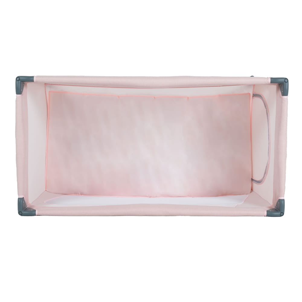 Moni - ONE TOUCH utazóágy egy kézzel csukható PINK
