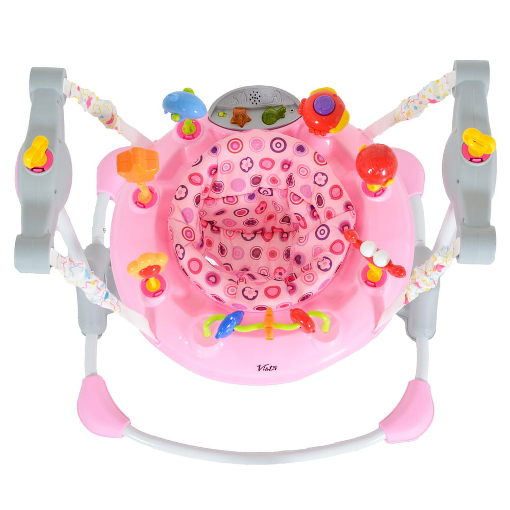 Moni - VISTA Baba ugráló ÚJ PINK