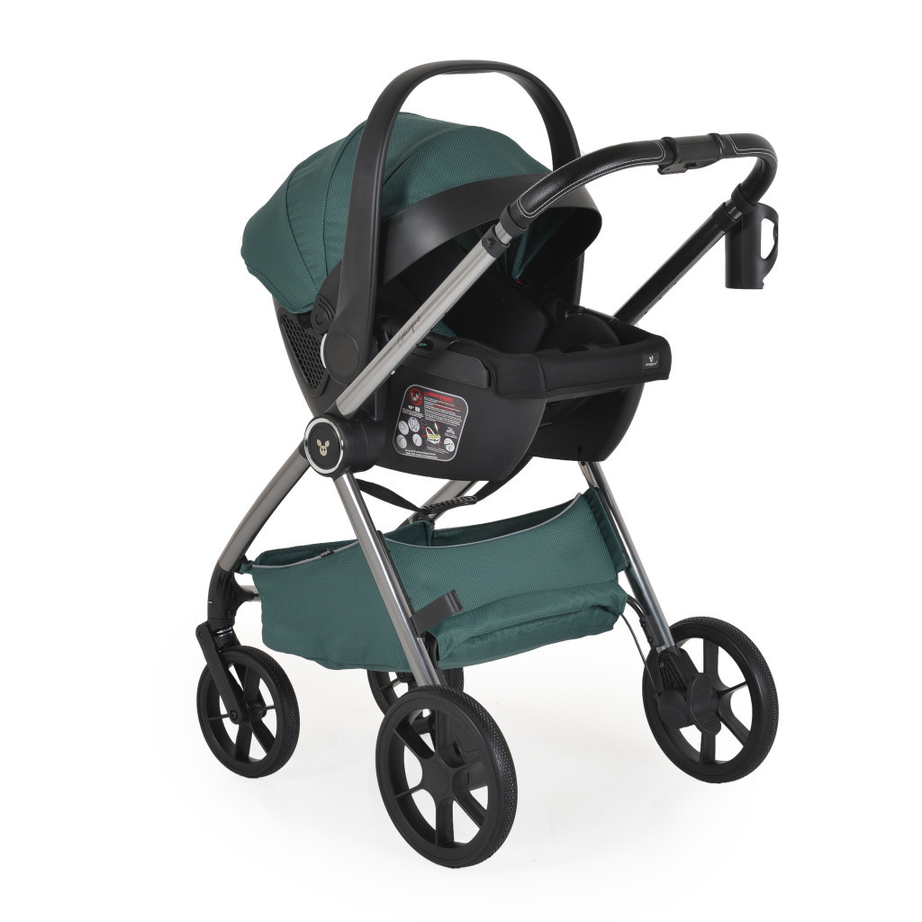 Cangaroo UNIQUE 3in1 babakocsi szett ZÖLD