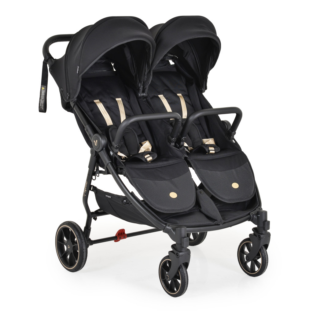 Cangaroo 2Gether Ultimate - Modern-Black Sport Iker Babakocsi – babakocsi