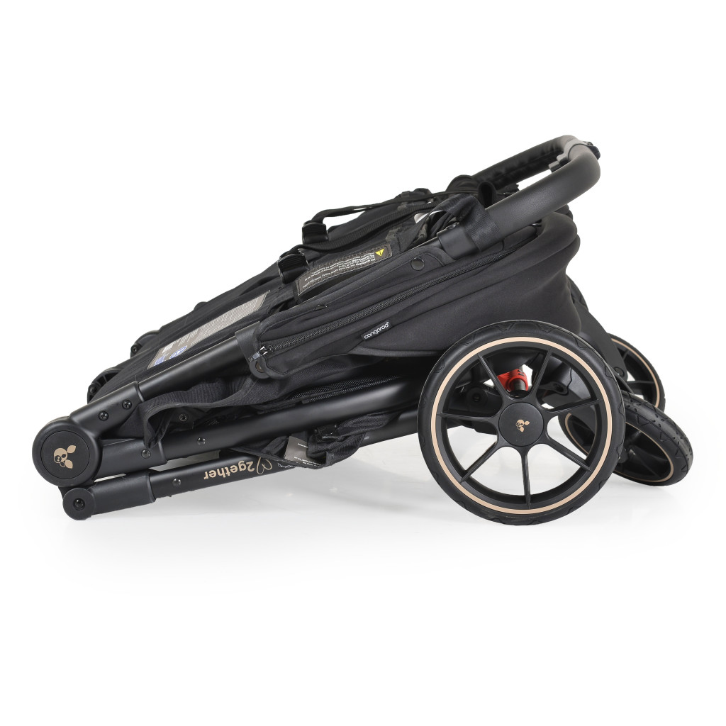 Cangaroo 2Gether Ultimate - Modern-Black Sport Iker Babakocsi – babakocsi