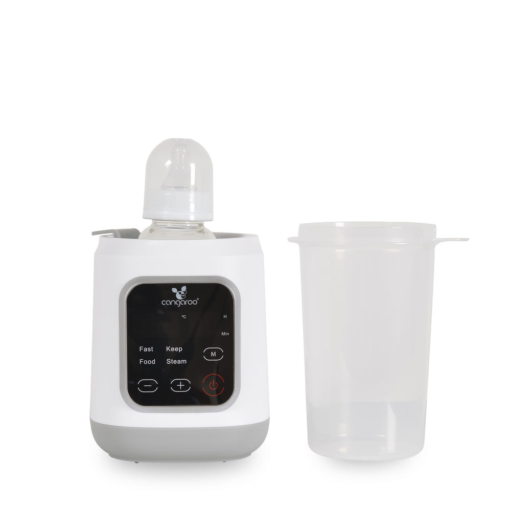 Cangaroo - MELLOW 4in1 cumisüveg melegítő, sterilizáló, melegen tartó funkcióval FEHÉR