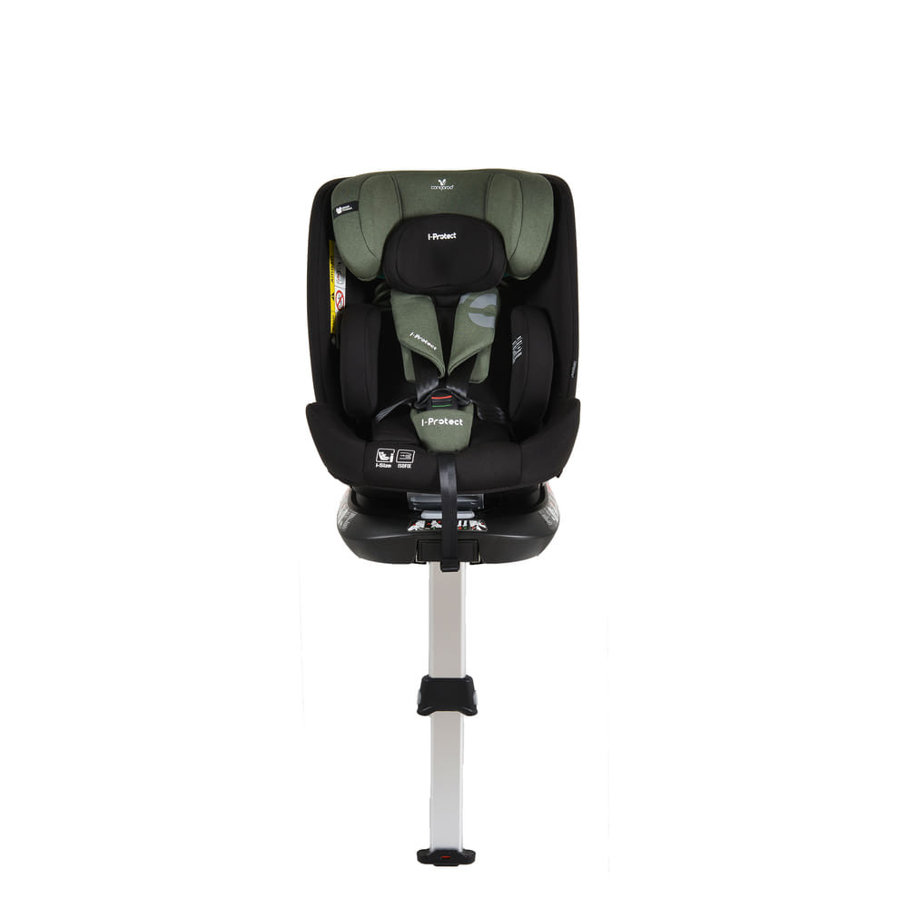 Cangaroo - i-PROTECT autós ülés 40-150cm támasztólábbal 360 forgatható ZÖLD