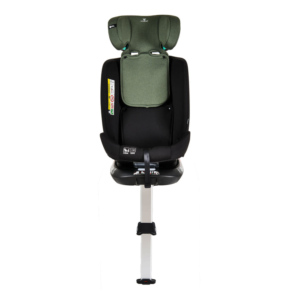 Cangaroo - i-PROTECT autós ülés 40-150cm támasztólábbal 360 forgatható ZÖLD