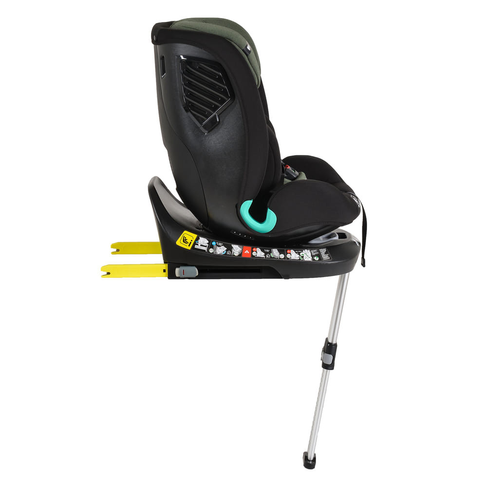 Cangaroo - i-PROTECT autós ülés 40-150cm támasztólábbal 360 forgatható ZÖLD