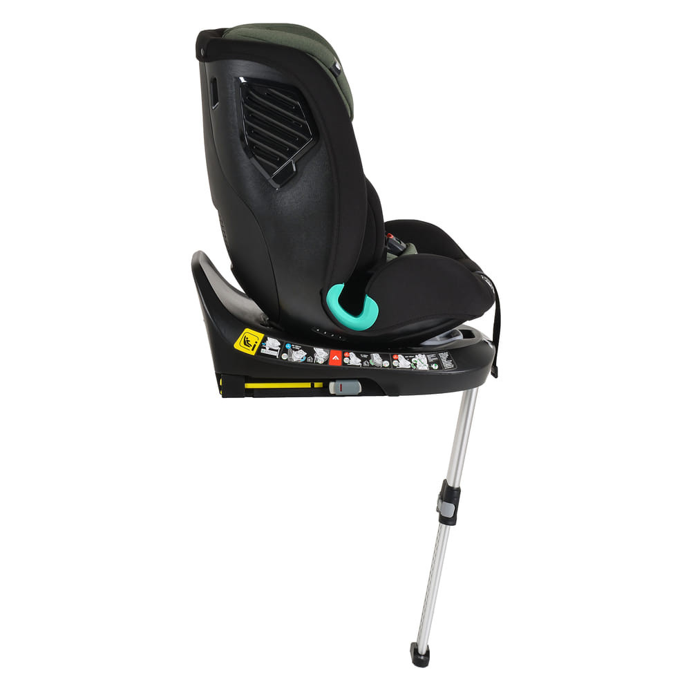 Cangaroo - i-PROTECT autós ülés 40-150cm támasztólábbal 360 forgatható ZÖLD