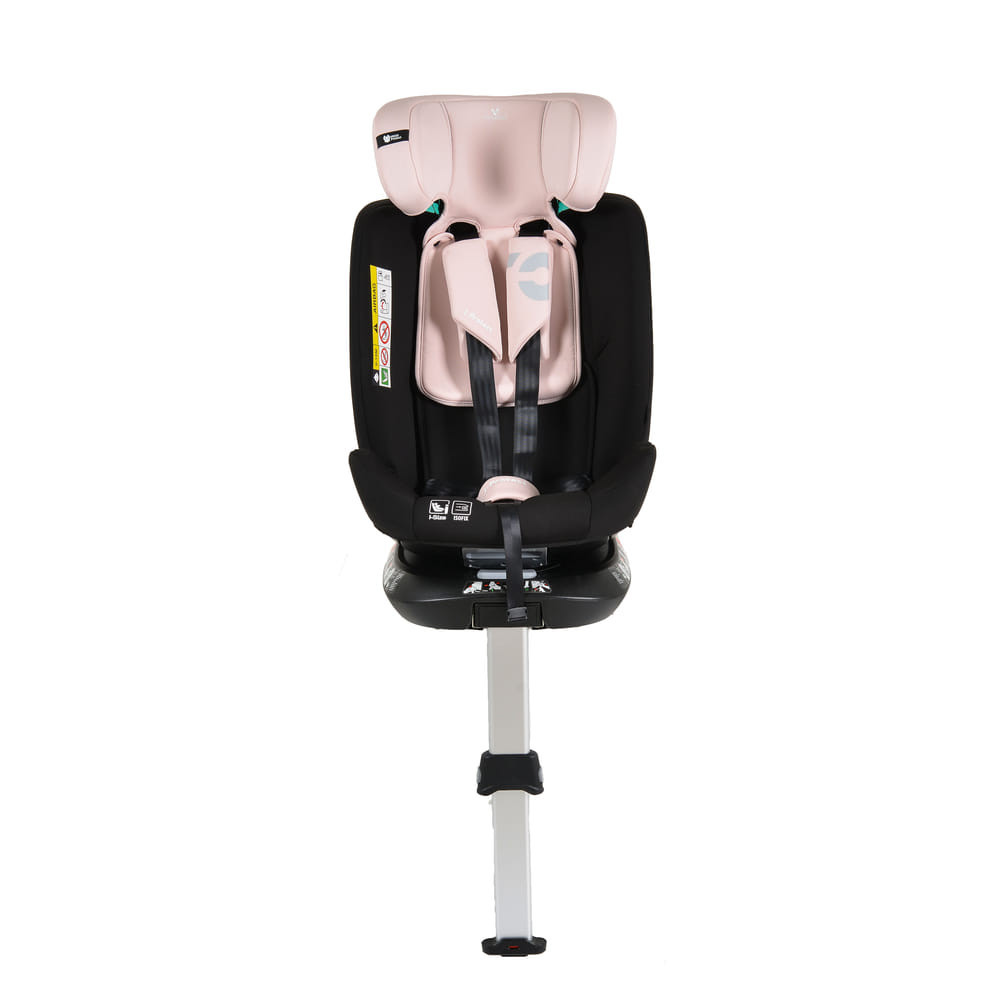 Cangaroo - i-PROTECT autós ülés 40-150cm támasztólábbal 360 forgatható PINK