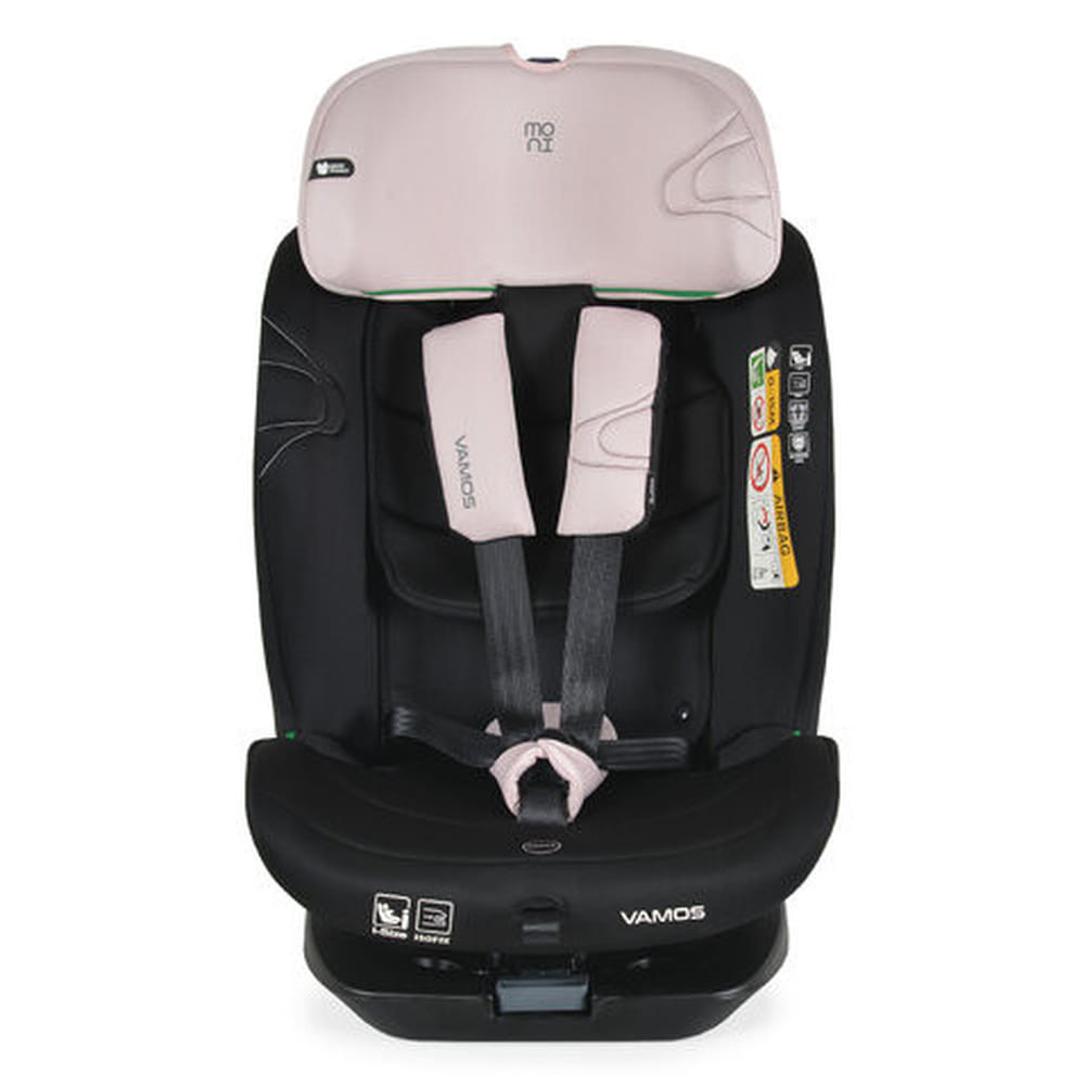 Moni - VAMOS autós ülés 40-150 cm 360 forgatható PINK