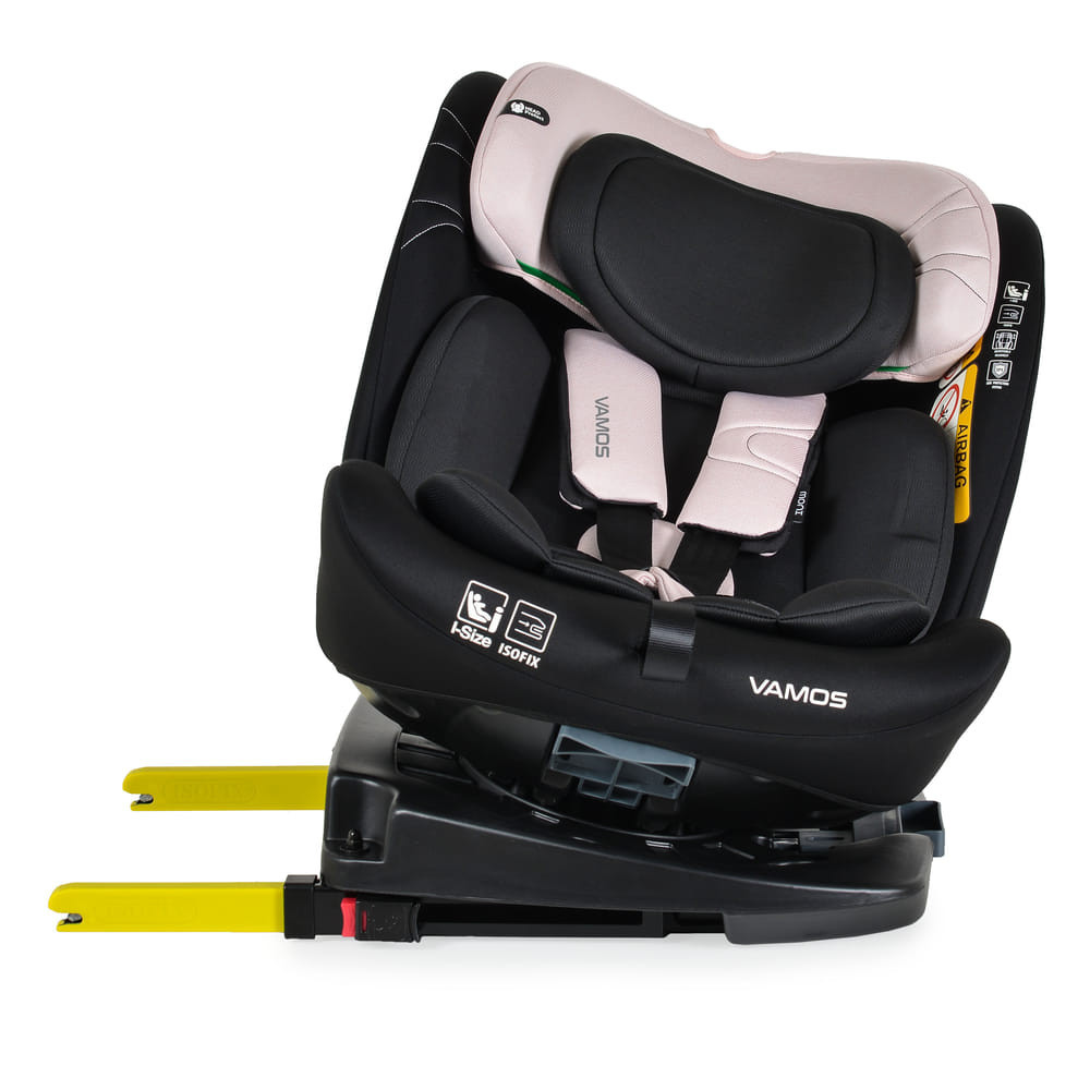 Moni - VAMOS autós ülés 40-150 cm 360 forgatható PINK