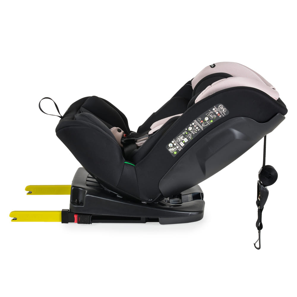 Moni - VAMOS autós ülés 40-150 cm 360 forgatható PINK