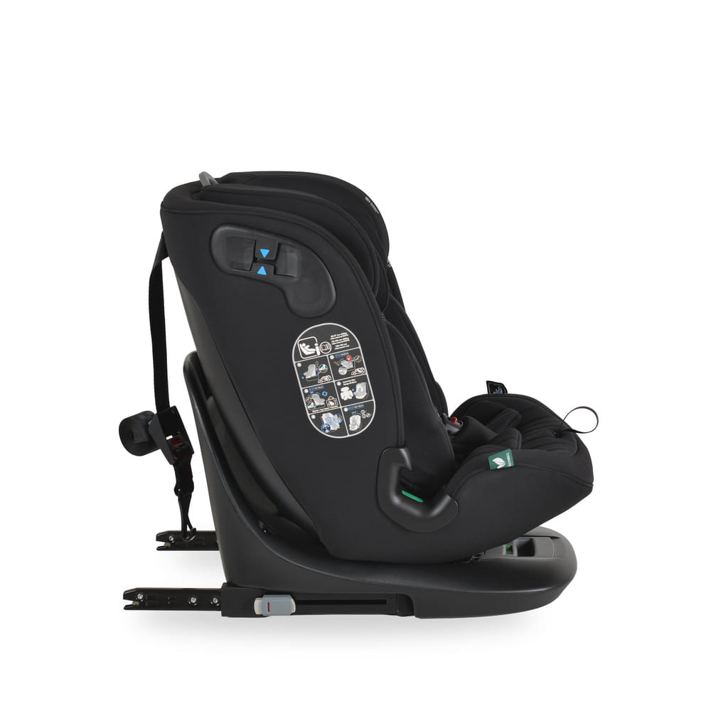 Cangaroo - GTS prémium autós ülés 40-150cm SPS, 360fokban forgatható FEKETE