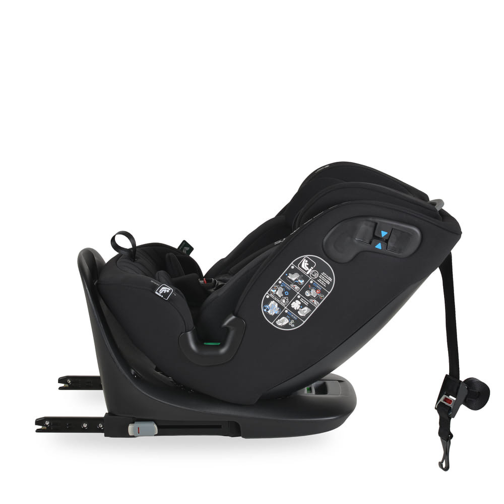 Cangaroo - GTS prémium autós ülés 40-150cm SPS, 360fokban forgatható FEKETE