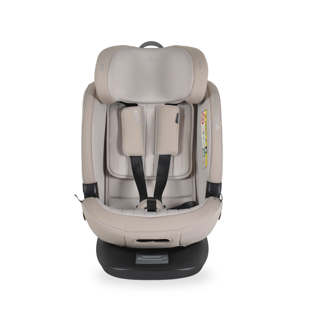 Cangaroo - GTS prémium autós ülés 40-150cm SPS, 360fokban forgatható BÉZS
