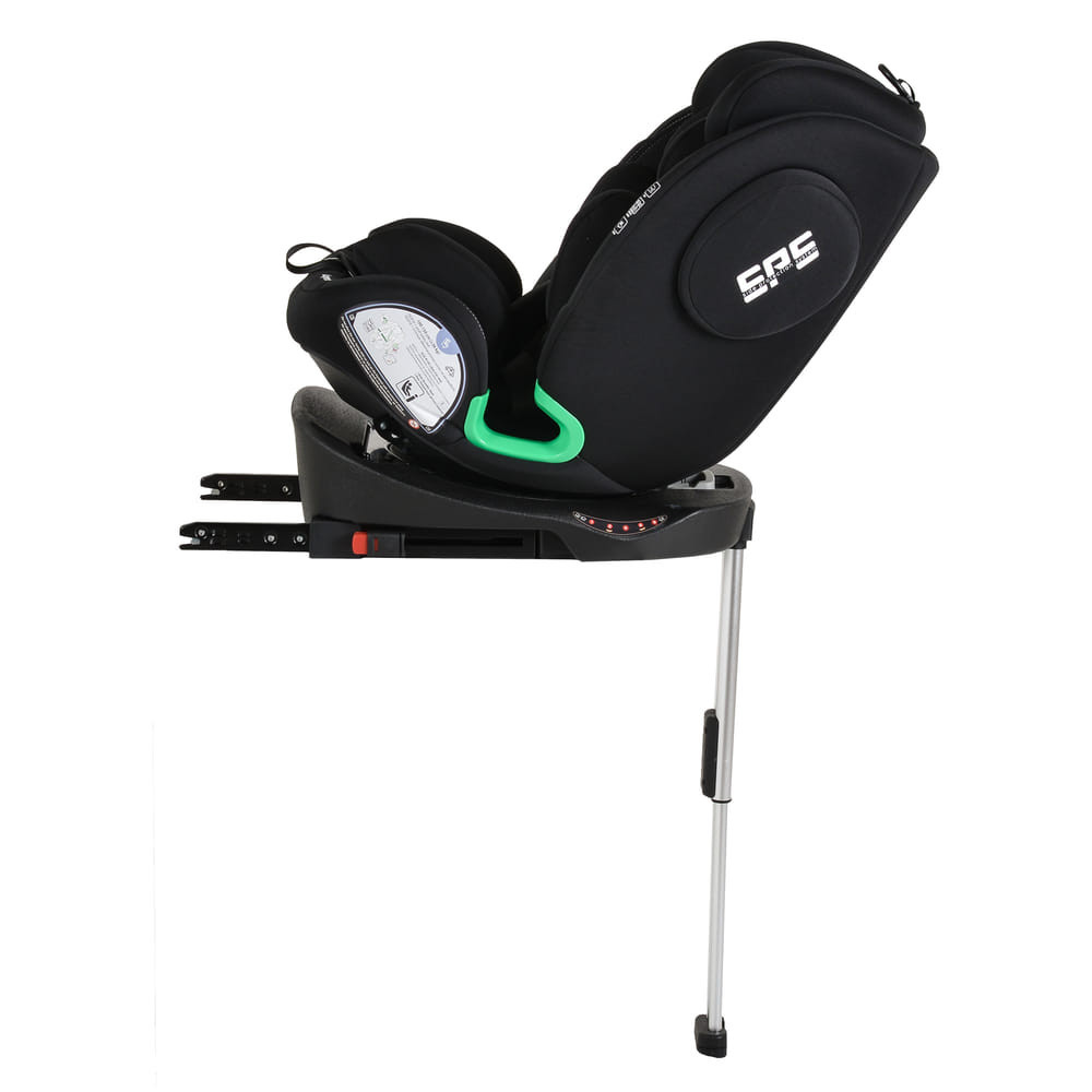 Moni - LEGEND autós ülés 40-150cm támasztólábbal FEKETE
