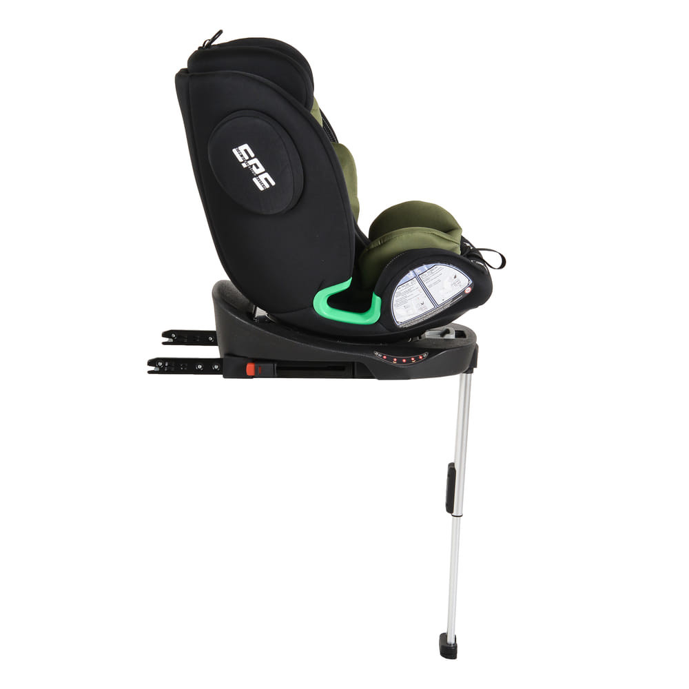 Moni - LEGEND autós ülés 40-150cm támasztólábbal ZÖLD