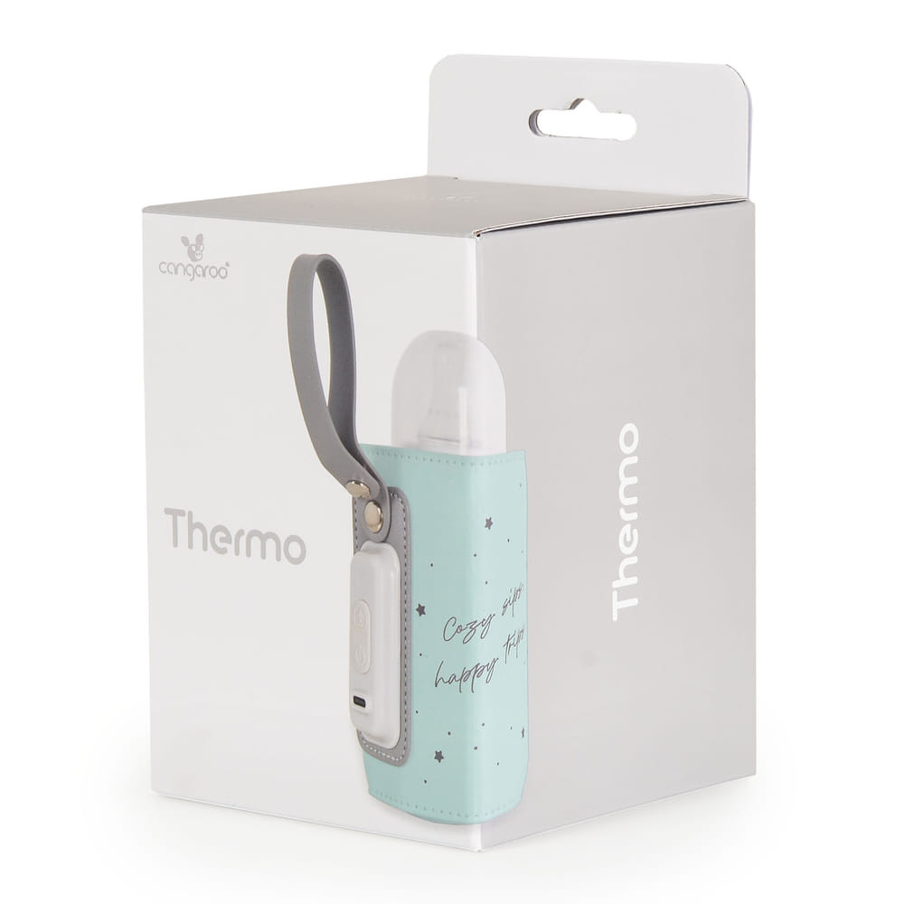 Cangaroo - THERMO cumisüveg melegen tartó, hordozható MENTA