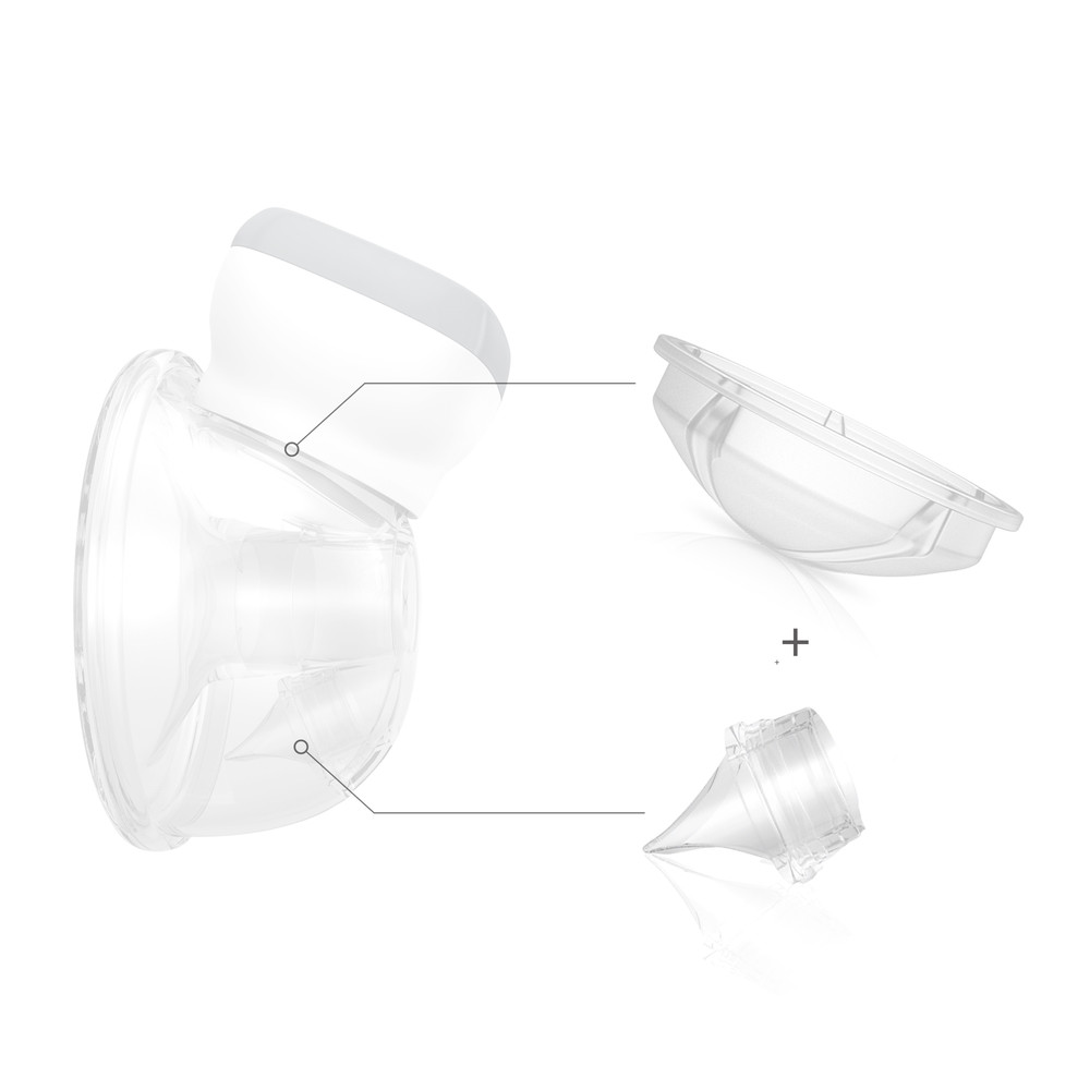 BabyOno Mellszívó alkatrész - membrán és szelep Shelly 1000 KIT I.