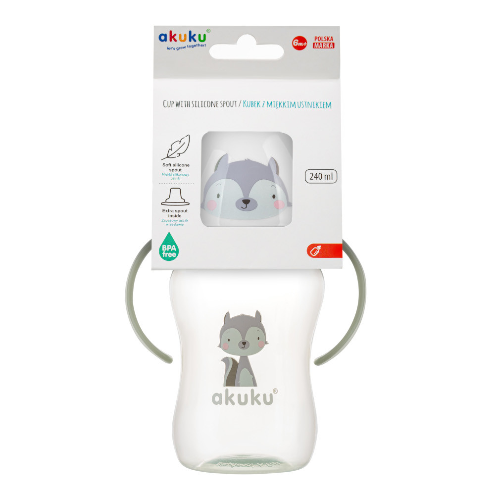 AKUKU A0220 - Cseppmentes 240ml itatópohár