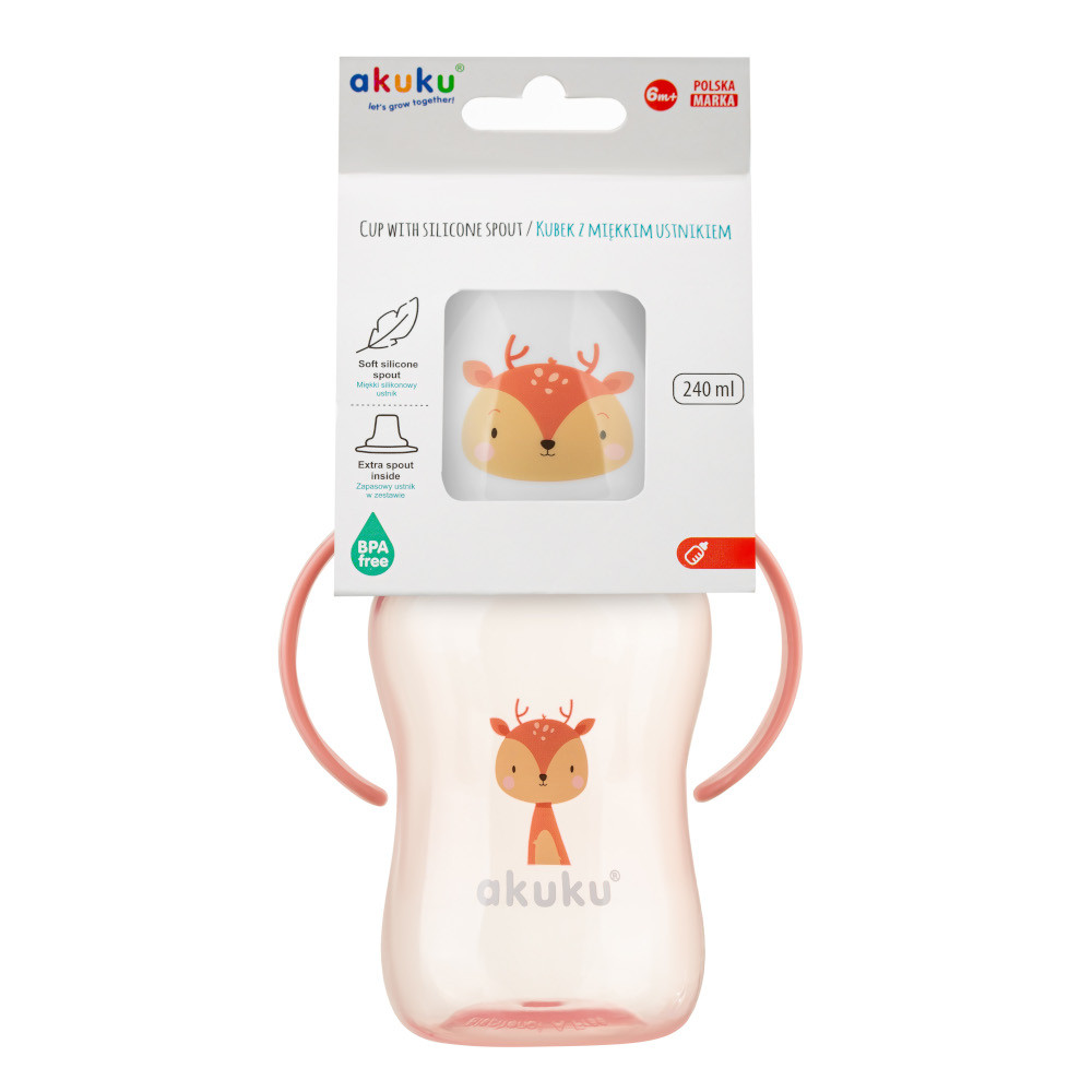 AKUKU A0221 - Cseppmentes 240ml itatópohár