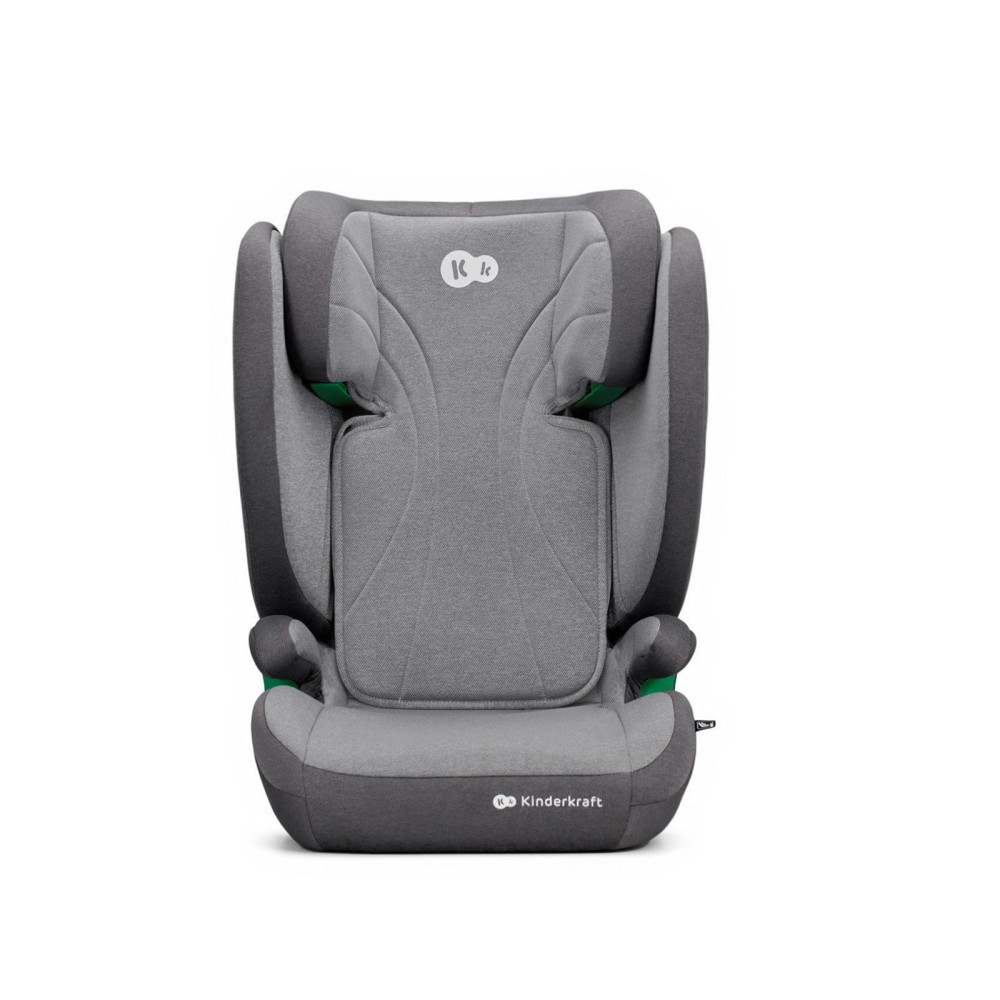 Kinderkraft JUNIOR FIX 2 I-Size 40-150cm 15-36kg - Szürke színű (Iso-Fix) – autósülés