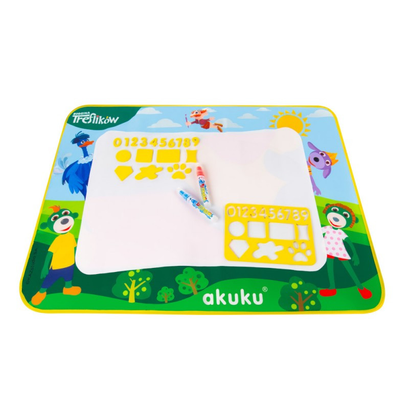 AKUKU A0638 - Vízfestő Szőnyeg – játszószőnyeg 3. kép