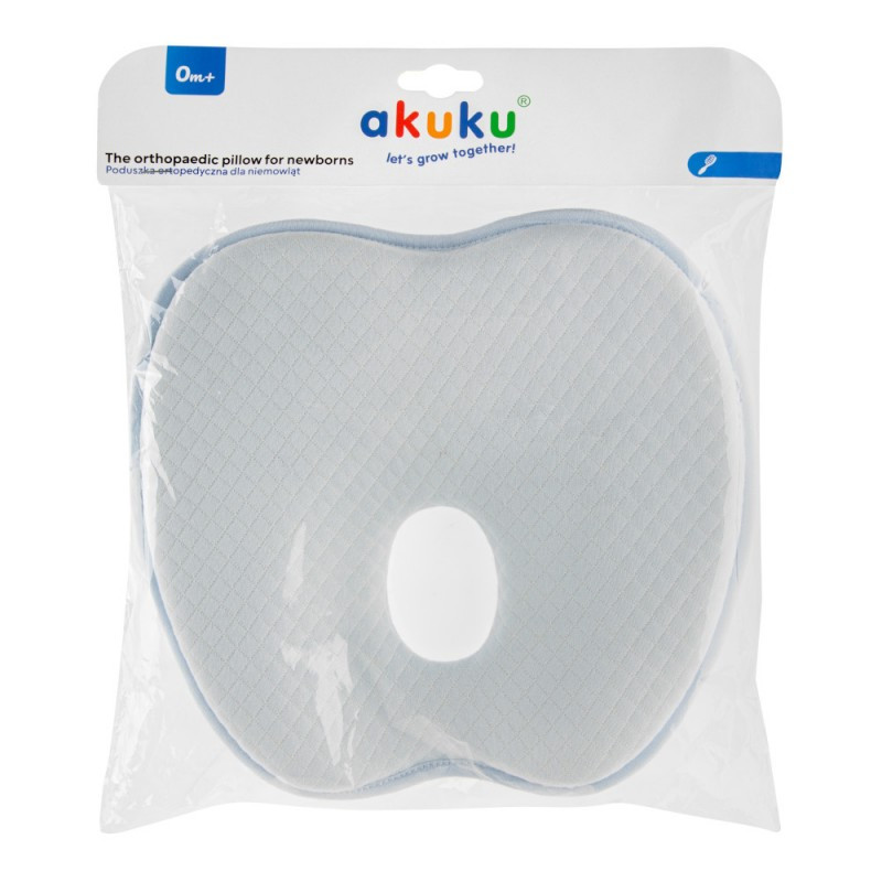 AKUKU A0647 - Memóriahabos Laposfejűség Elleni Párna – babatermék