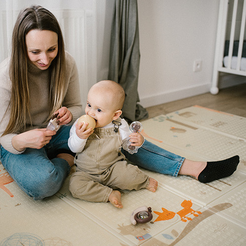 BabyOno 1480 - Oktató Játszószőnyeg – játszószőnyeg 6. kép