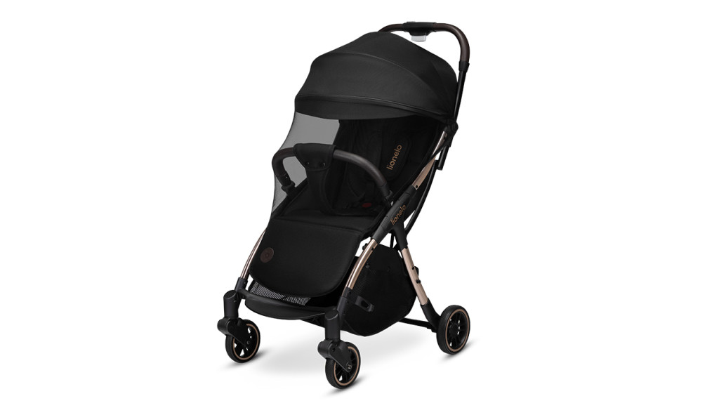 Lionelo Julie One - Black Gold Sport Babakocsi