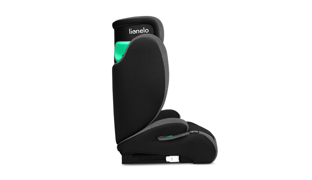 Lionelo HUGO I-Size 100-150cm 15-36kg - Black Grey (Iso-Fix) – autósülés