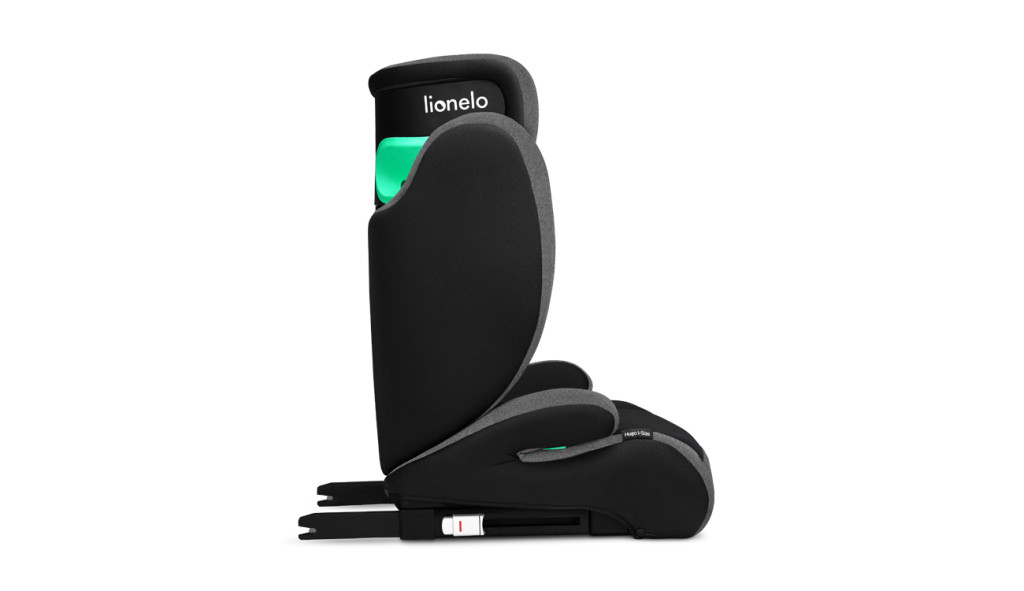 Lionelo HUGO I-Size 100-150cm 15-36kg - Black Grey (Iso-Fix) – autósülés