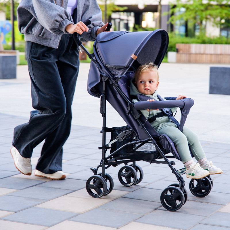 Lionelo Elia - Grey White Sport Babakocsi