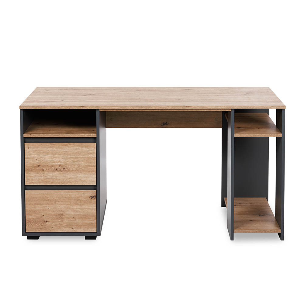 Klups Little Sky - Dália Antracit-Tölgy Íróasztal – gyermekbútor 2. kép