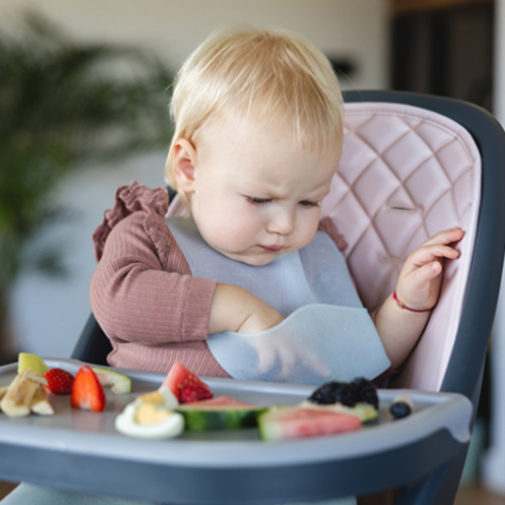 BabyOno 1598/03 - Ultravékony Szilikon Előke Kék