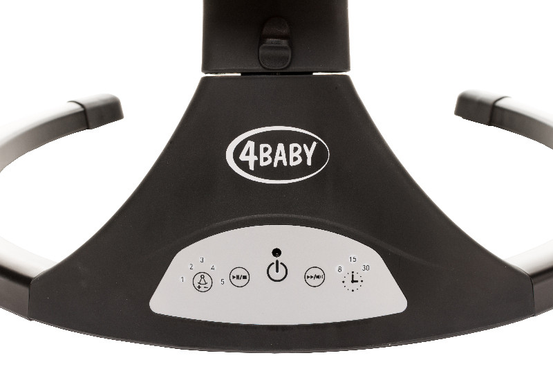 4Baby Rock'n Relax - Elektromos Hinta Black