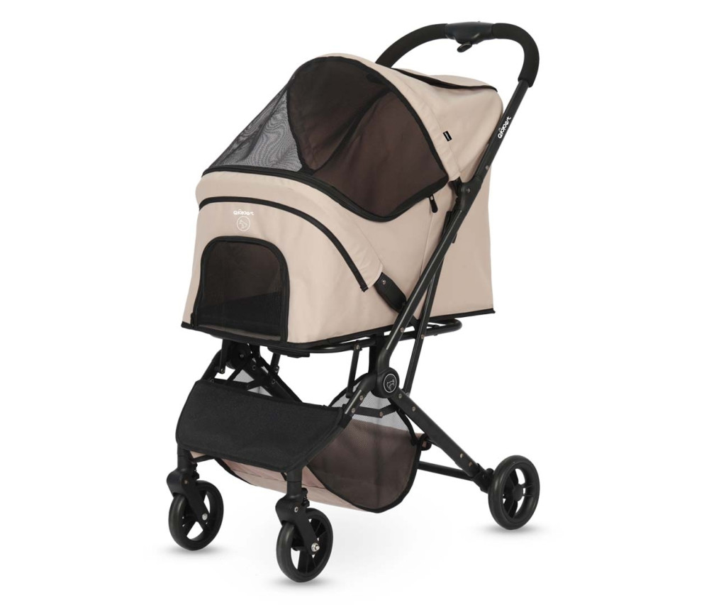 Qppet - Pettie Pet Beige 6960 Kutya és Cica Babakocsi – babakocsi