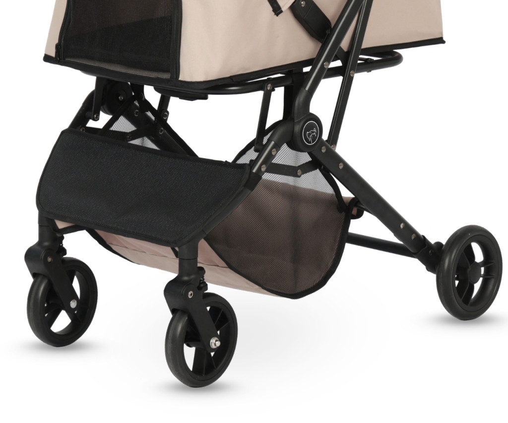 Qppet - Pettie Pet Beige 6960 Kutya és Cica Babakocsi – babakocsi