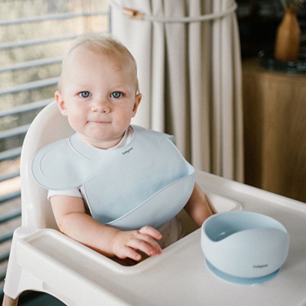 BabyOno 1639/01 - Szilikon Előke Állítható Kék