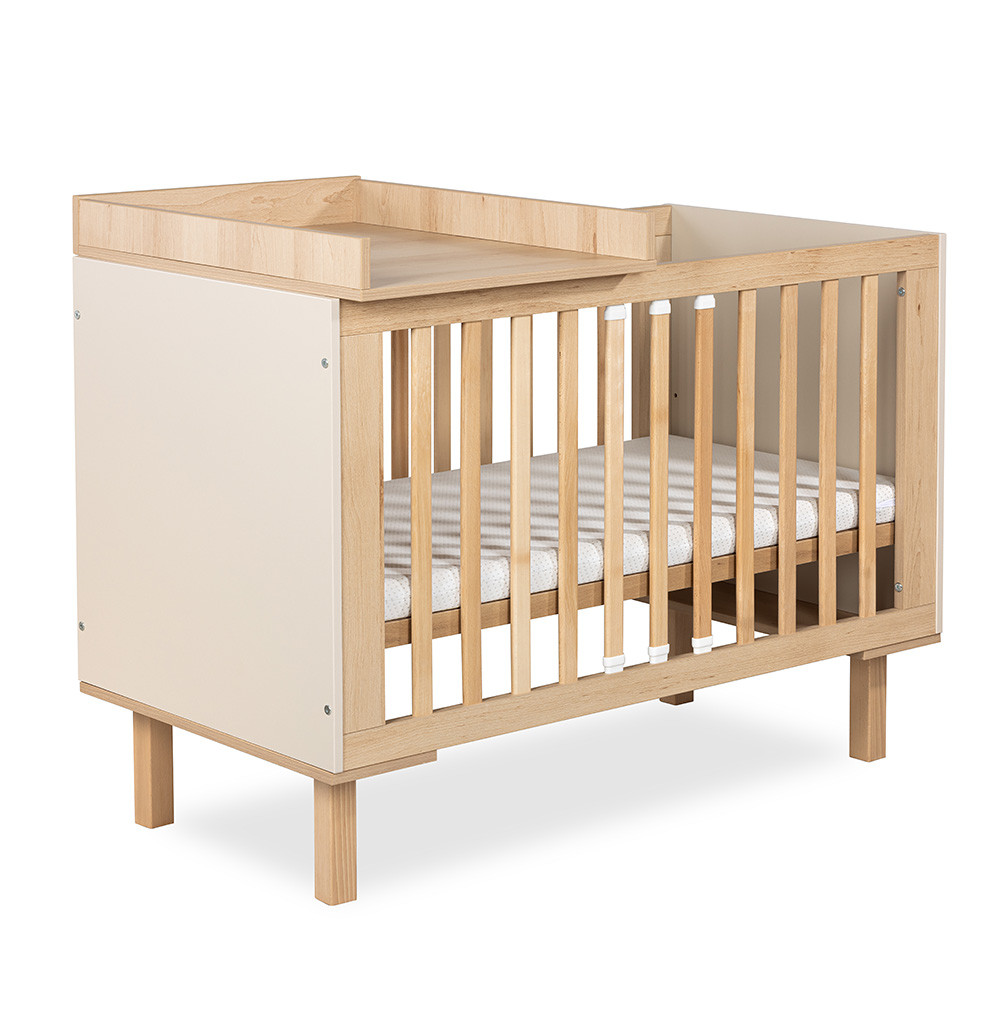 Klups - Pelenkázó Keret 60 x 120-as ágyakhoz Bükk – babatermék