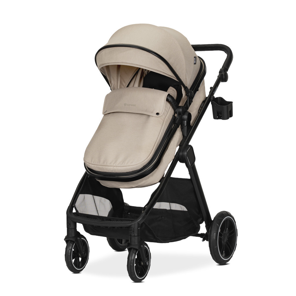 Lorelli Aspen babakocsi mózessé alakítható sport résszel - Cappuccino