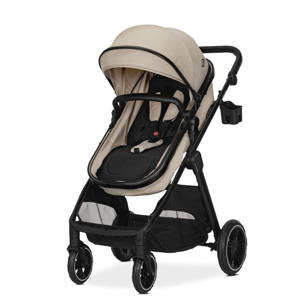 Lorelli Aspen babakocsi mózessé alakítható sport résszel - Cappuccino