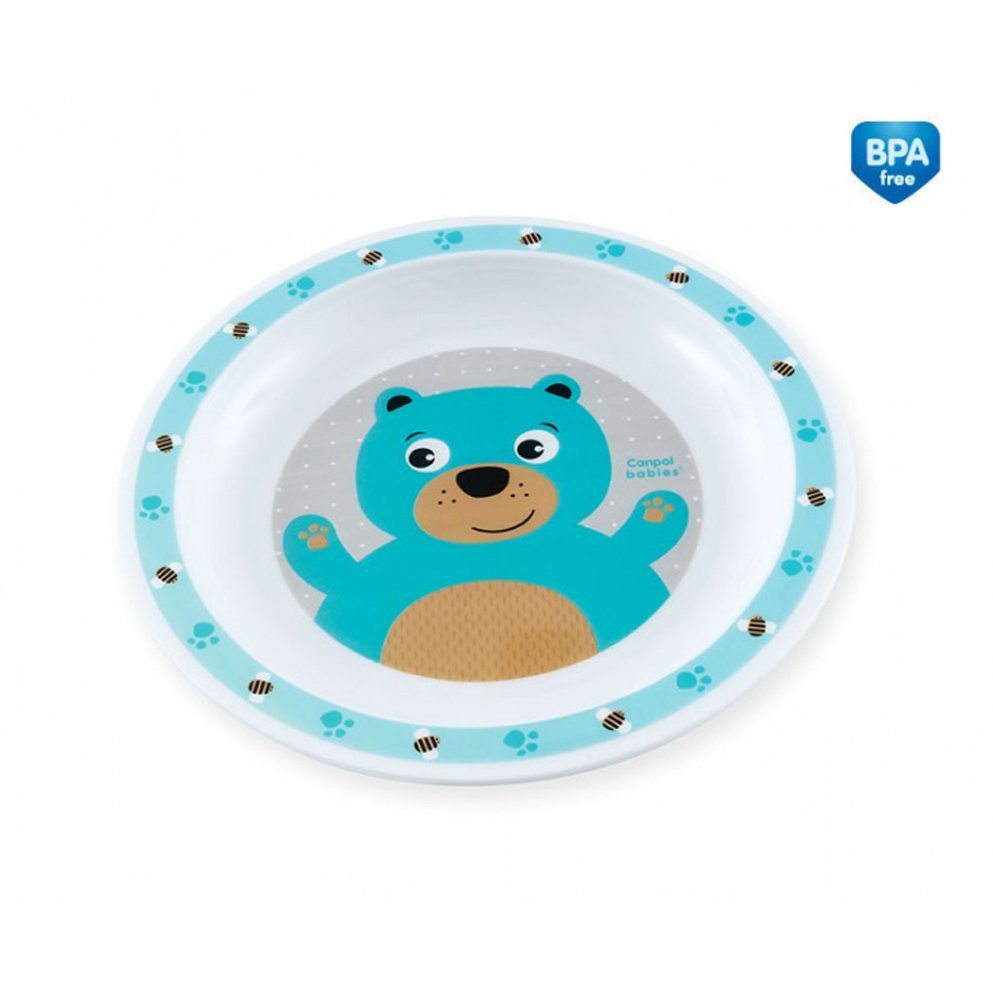 Canpol 4/412 - Tányér Cute Animals – babatermék