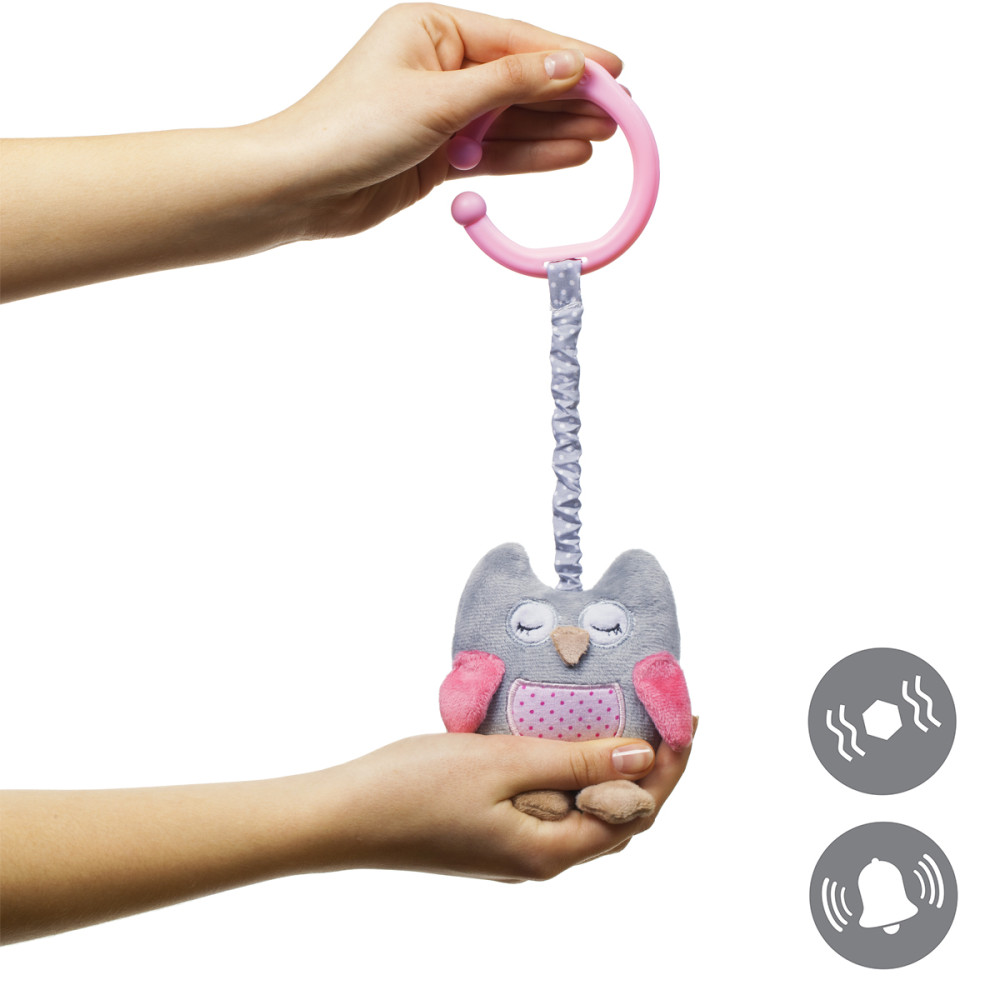 BabyOno 442 - Plüss Vibráló Játék Bagoly SOPHIA